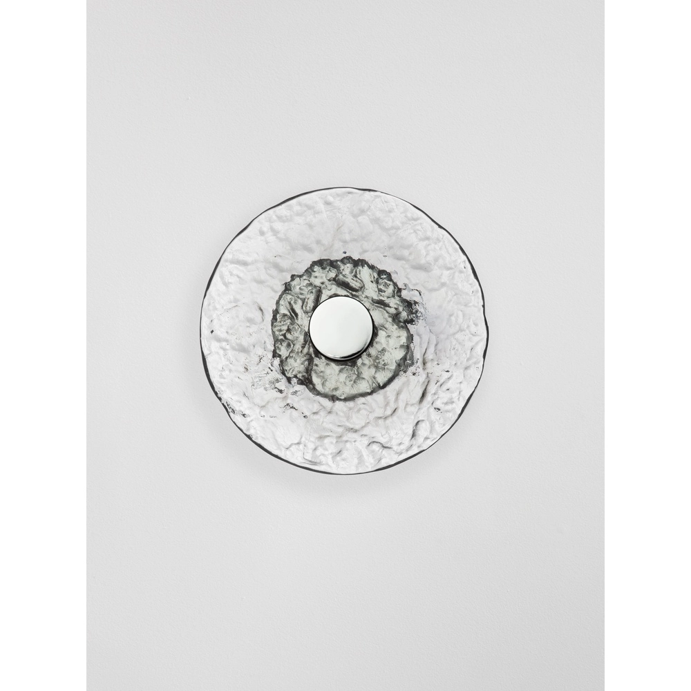 Wandlamp Delion chroom met glas Lyora 5212063503359