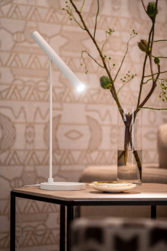 Design bureaulamp Harper wit Design bureaulamp Harper wit