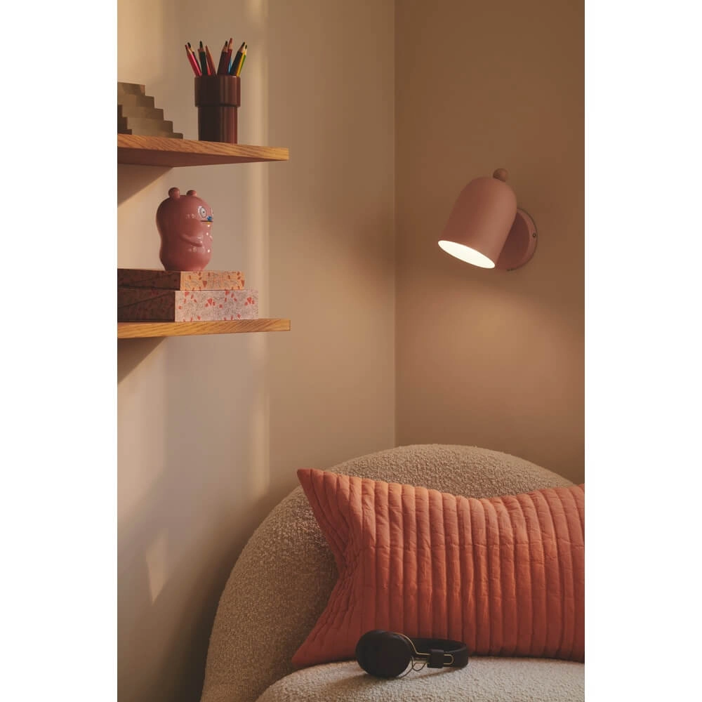 Roze wandlamp Gaston design Nordlux 5704924018763