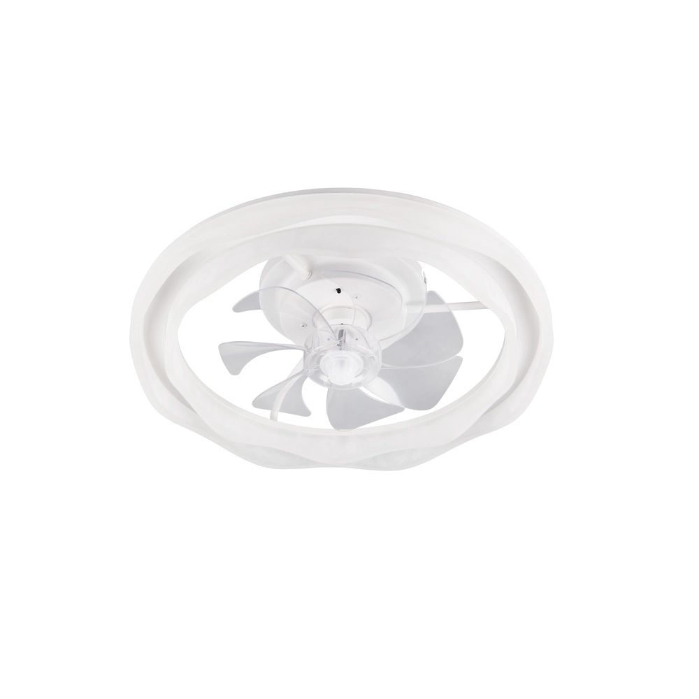 Witte ventilator Skaulo design Ø 50cm Trio 4017807698831