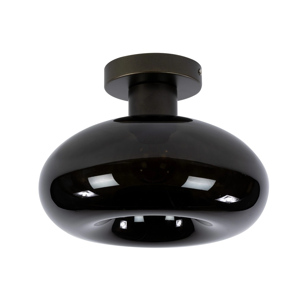 Moderne plafondlamp Soll sienna bruin Ø 27cm