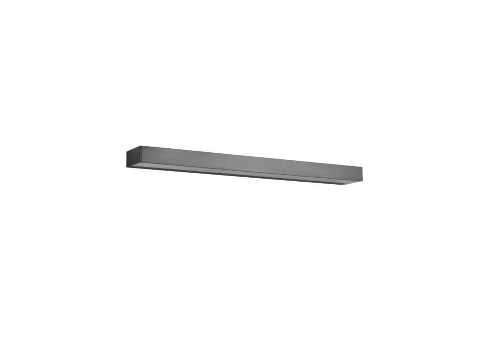 Wand lamp Rocco 60cm zwart