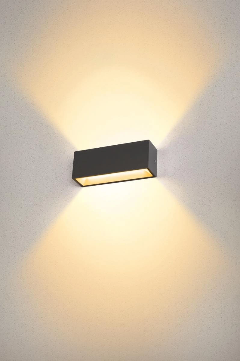 Grote muurspot Sitra L Antraciet SLV 4024163252515