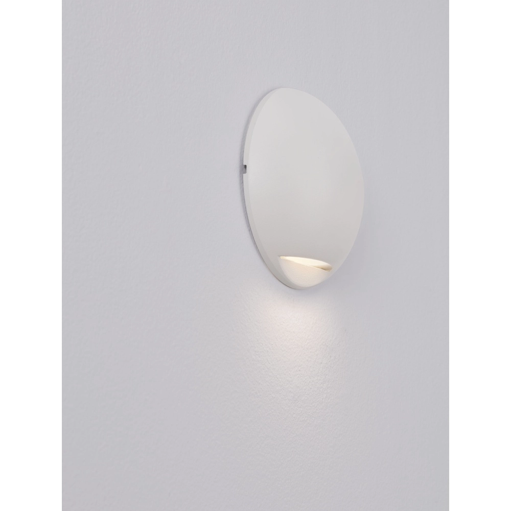 Wandlamp Passo enkel wit