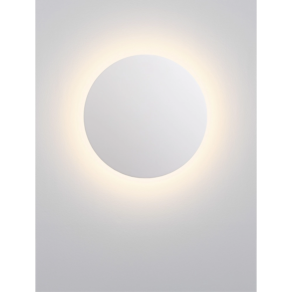 Ronde wandlamp Copper wit Ø 24cm Lyora 5212017447357