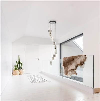 Vide hanglamp Linen 9-lichts Searchlight 5053423098111