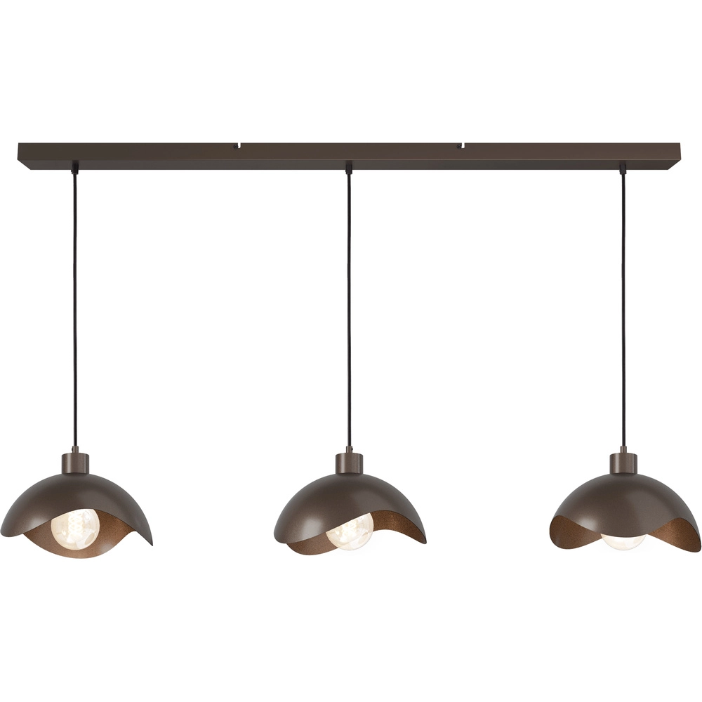 Kantoor hanglamp Volta 3x Ø30cm - cacao