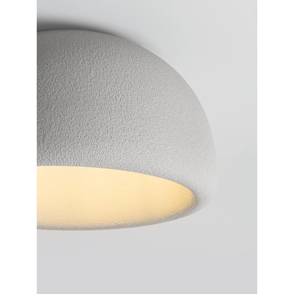 Moderne plafondlamp Davo grijs Ø 43cm Lyora 5212017495723