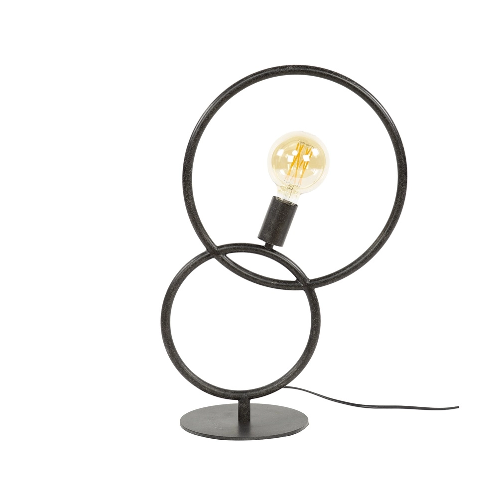 Design tafellamp Loop zwart - 1x E27 Lyora 8716803511033