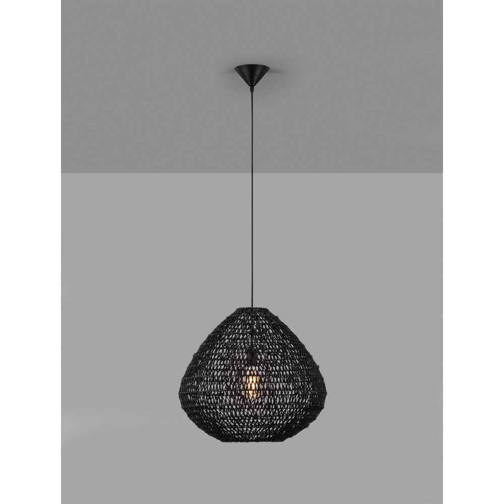 Bohemian hanglamp Melody zwart Lyora 5212017452900