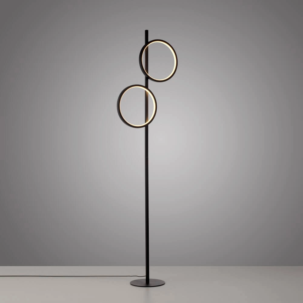 Vloerlamp Mini Ritus zwart Just Light 4043689000233