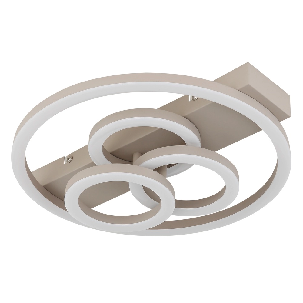 Unieke plafondlamp Darryl zand bruin Globo 9007371593217