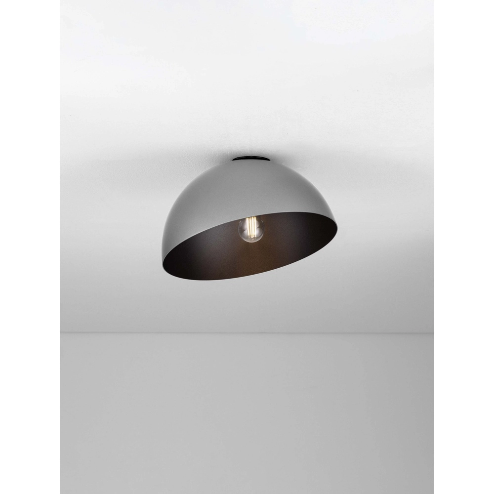 Plafondlamp Onia zwart Ø 29cm