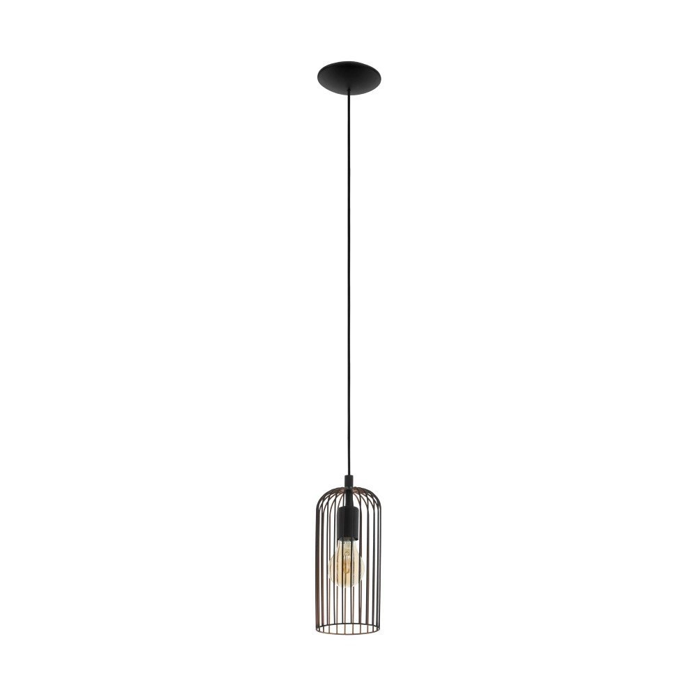 Zwarte hanglamp Roccamena Eglo 9002759496449