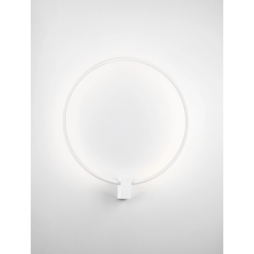 Ronde wandlamp Cercio wit