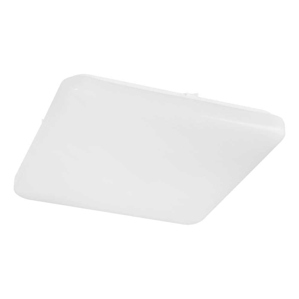 Vierkante plafonniere Pogliola wit 43cm Vierkante plafonniere Pogliola wit 43cm