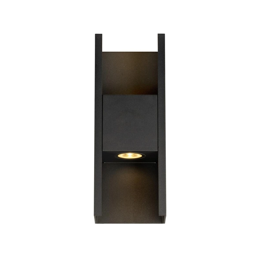 Wandspot Flatt zwart SLV 4024163306522