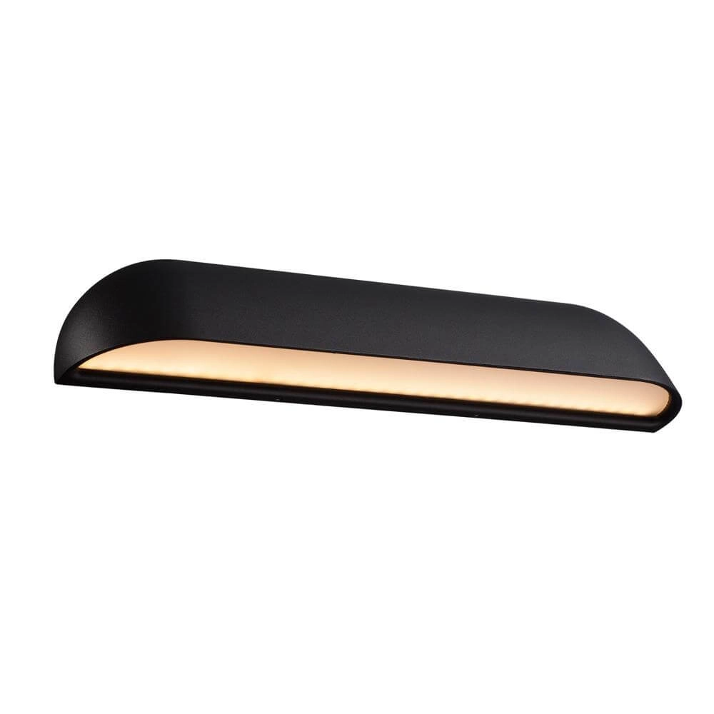 Wandlamp Front zwart