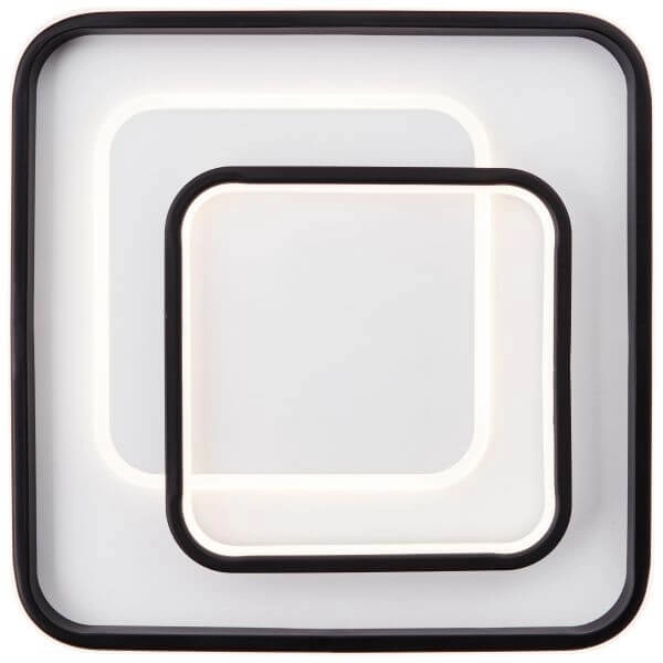 Plafondlamp Cava 3000K zwart Brilliant 4004353390647