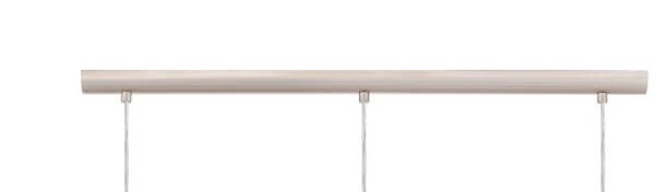 Eetkamer hanglamp Selvino 3-lichts RVS met smoke glas Eglo 9002759986957