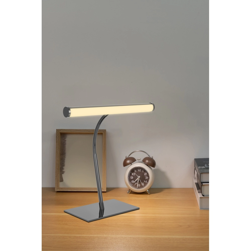 Bureaulamp Riccione nikkel mat Eglo 9008606357987