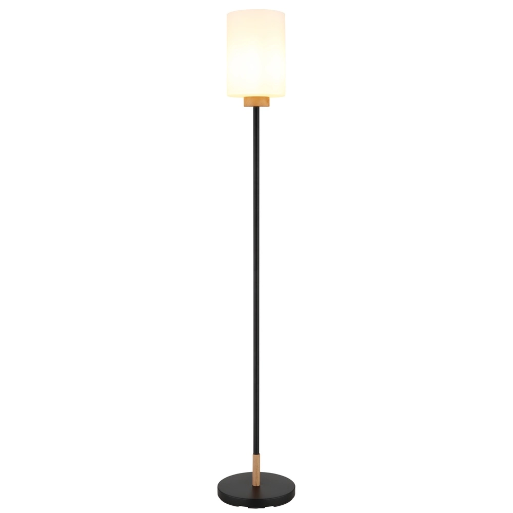 Vloerlamp Rowena zwart