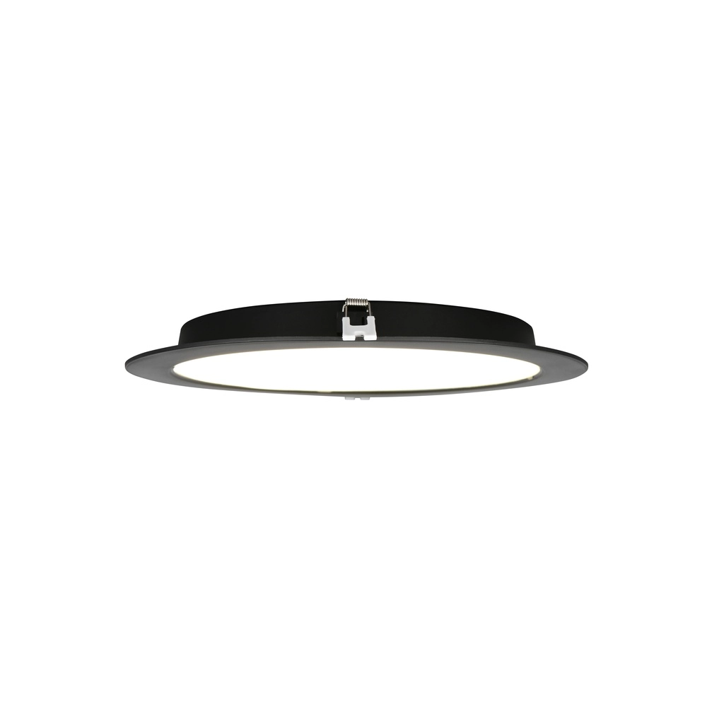 Inbouwspot Ural zwart Ø 29,4cm Trio 4017807711486