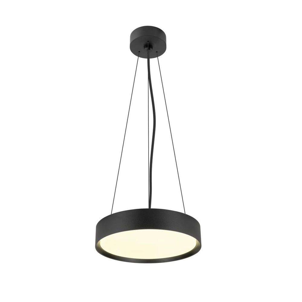 Plafondlamp Decona Ø 30cm zwart - 3000k/4000K SLV 4024163302982
