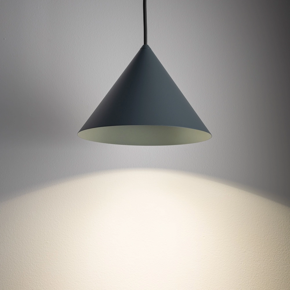 Design hanglamp Zenith umbra blauw Ø 20,5cm Lyora 5903139114912