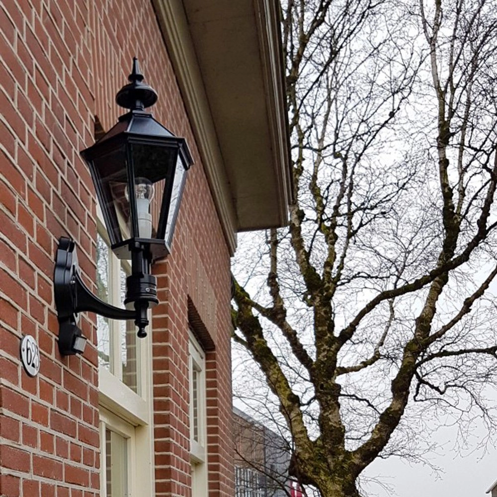 Nostalgische staande lamp Medemblik zwart KS Verlichting 8714732122344