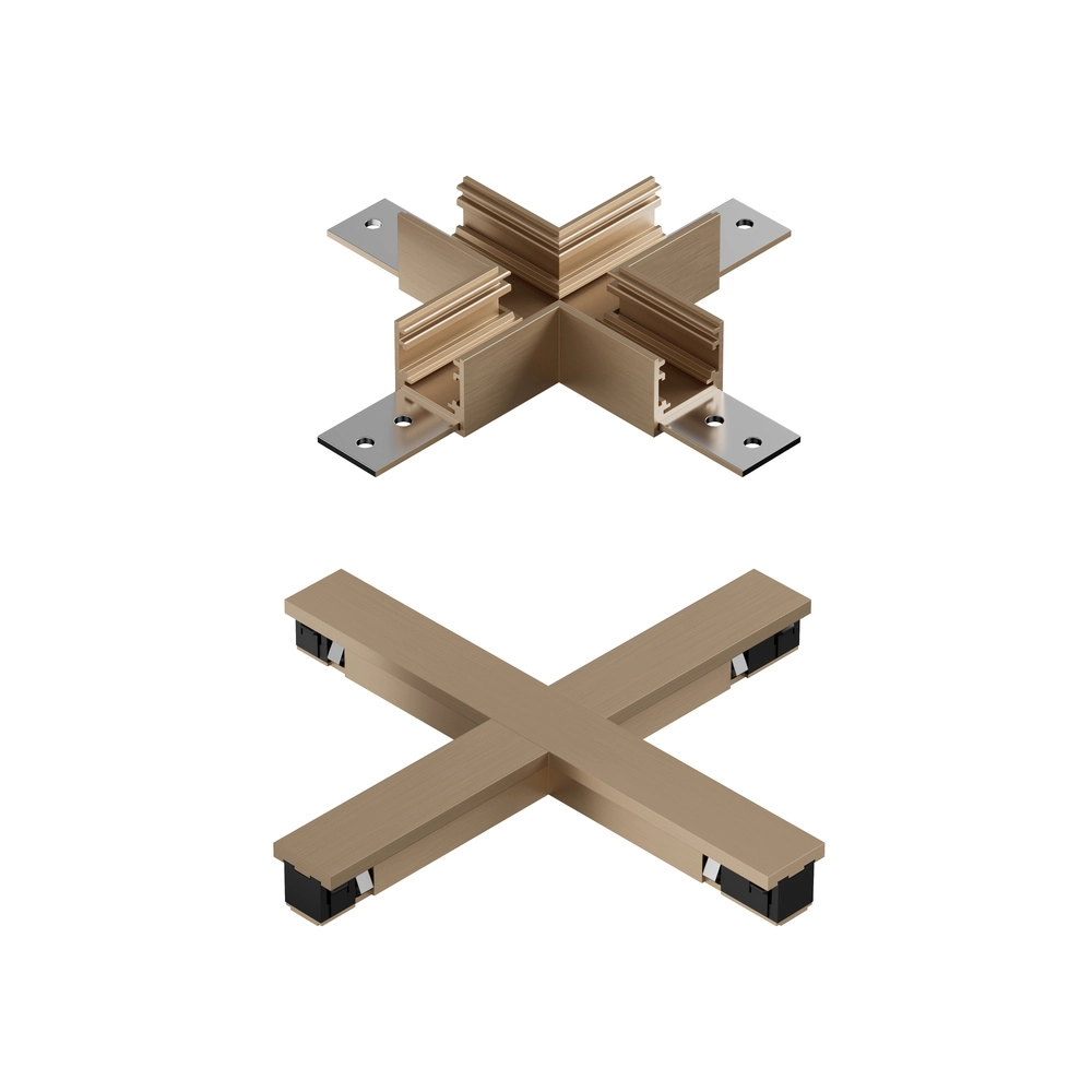 X-connector 1-fase Linial champagne