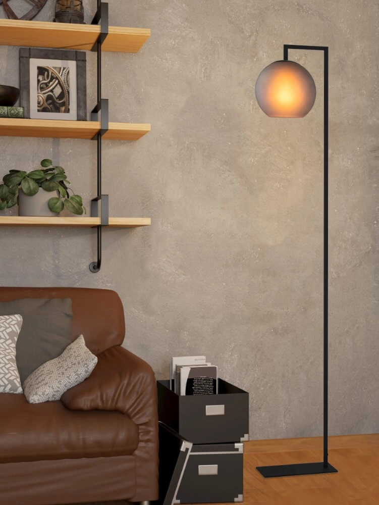 Vloerlamp Arangona zwart Stars of Light 9008606259847