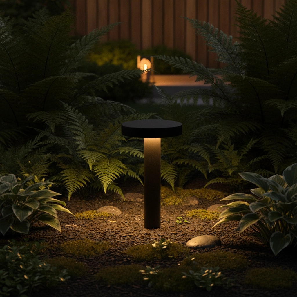 Tuinlamp Mood 20cm antraciet met spie