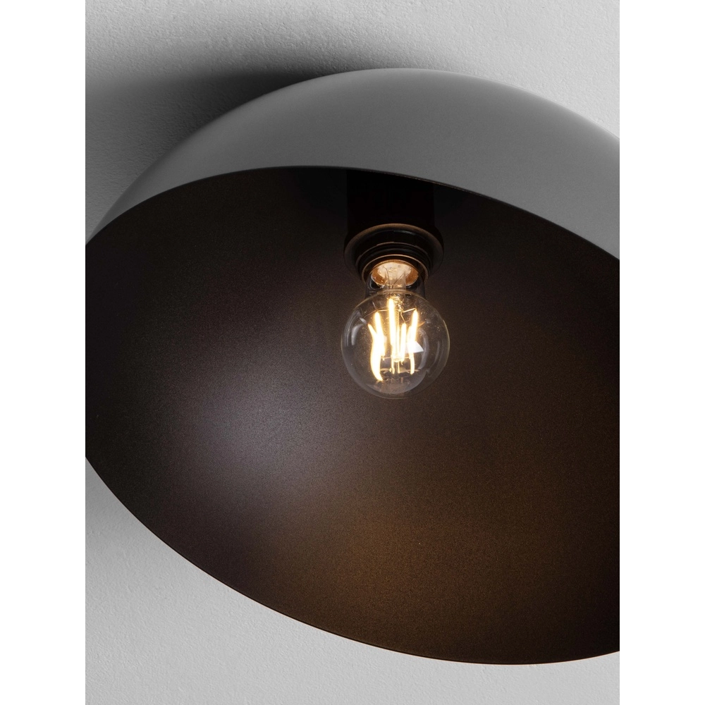 Plafondlamp Onia zwart Ø 40cm Lyora 5212017458131