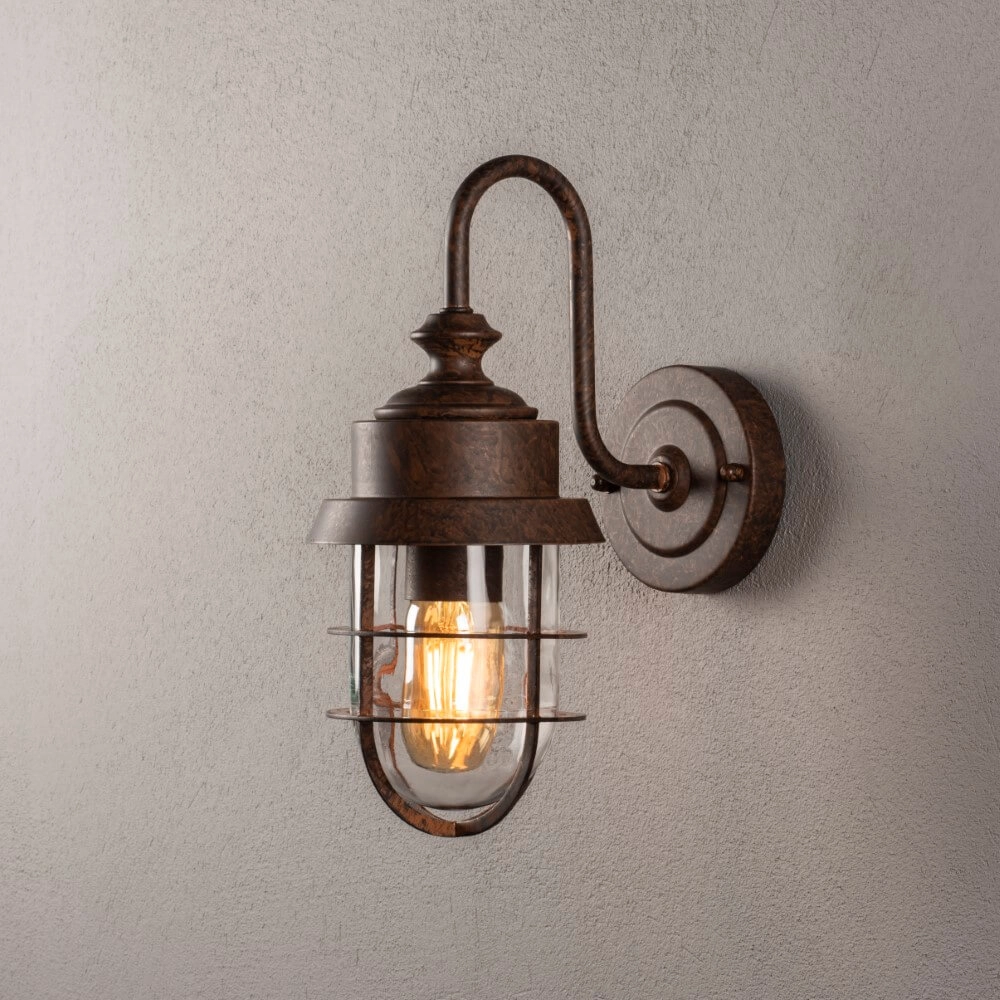 Roestbruine buitenlamp Cerignola KonstSmide 7318307351972