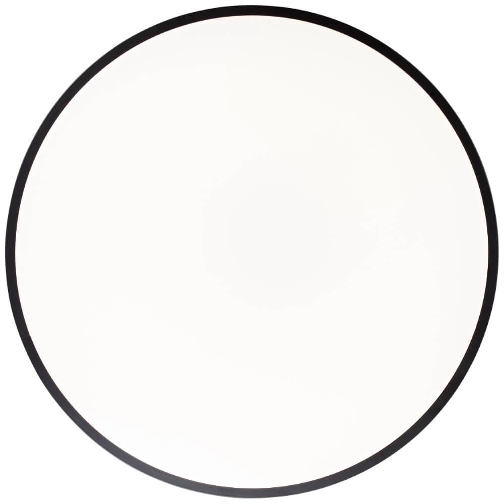 Design plafondlamp Slimline zwart Ø 49cm Brilliant 4004353426568