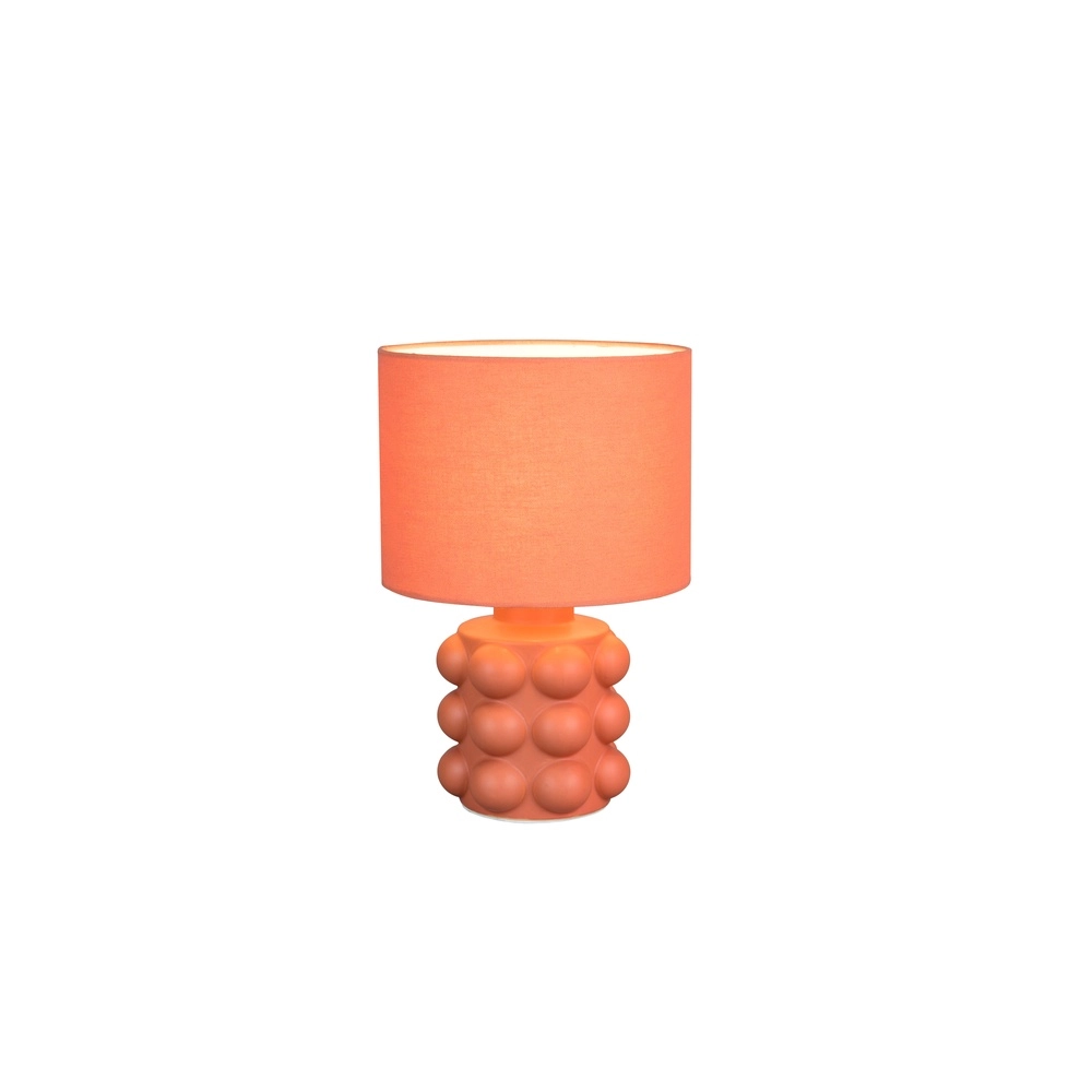 Tafellamp Kate oranje Ø 20cm Trio 4017807662559