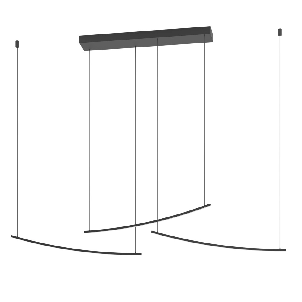 Hanglamp Villeggi zwart