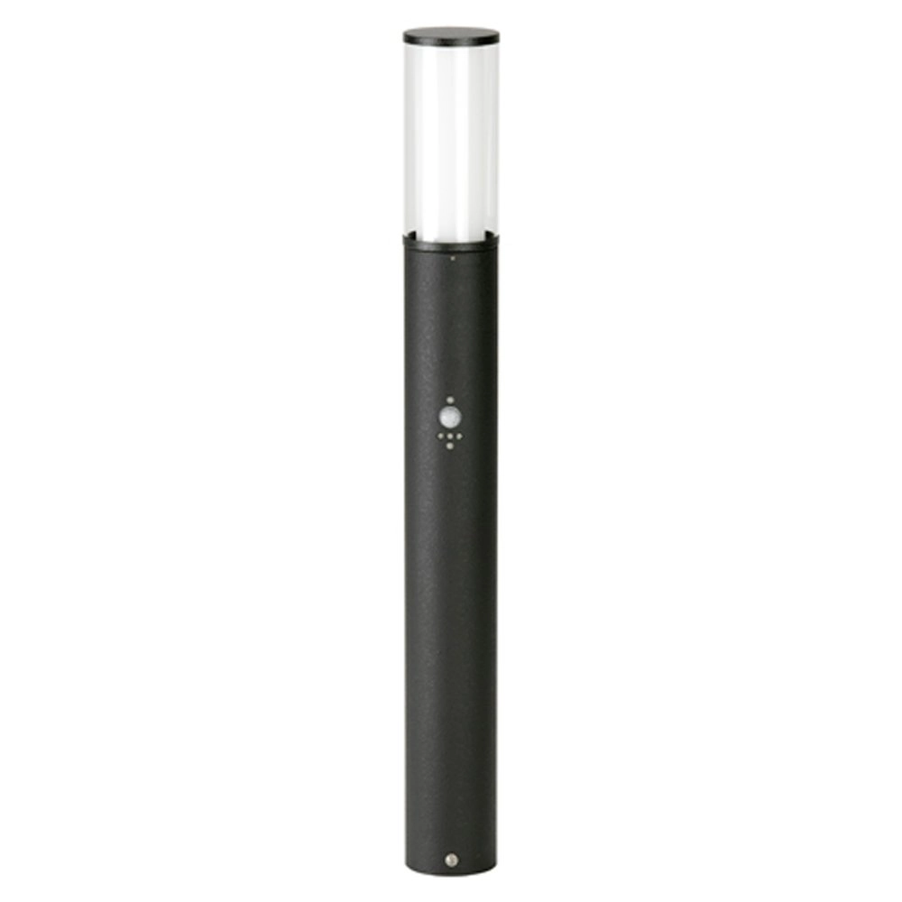 Staande buitenlamp met sensor Rod zwart