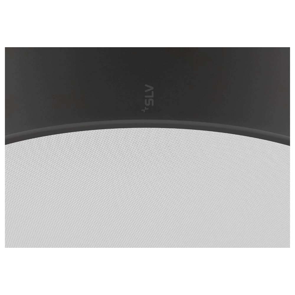 Plafondlamp / Hanglamp Medo Pro 40 zwart - CCT - 80g - Ø 38cm SLV 4024163276931