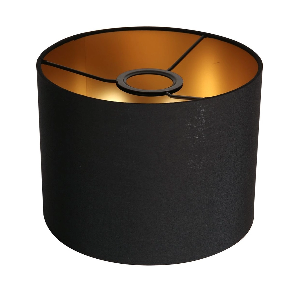 Zwarte tafellamp Noor met zwarte kap Steinhauer 8712746182125