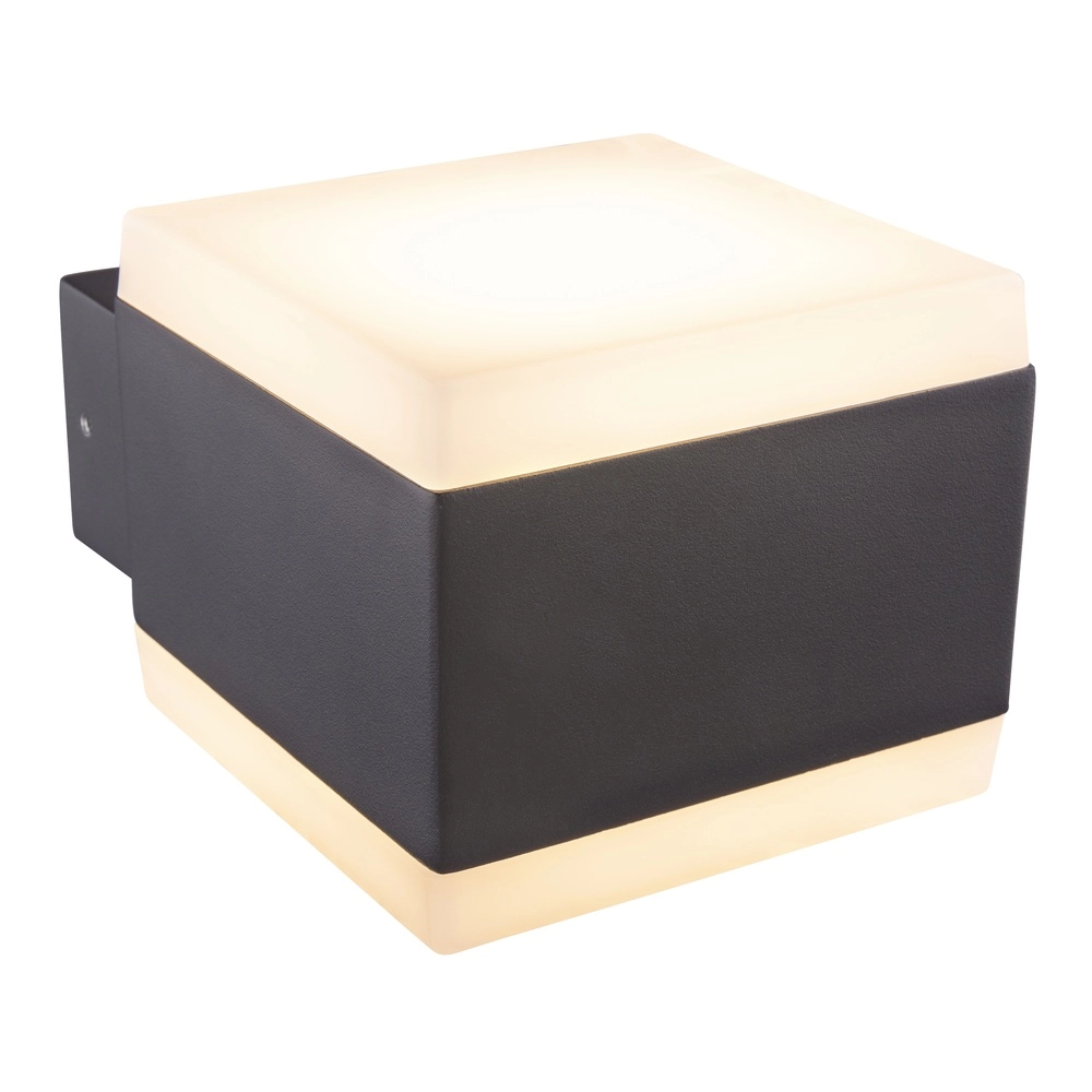 Design wandlamp Slice antraciet