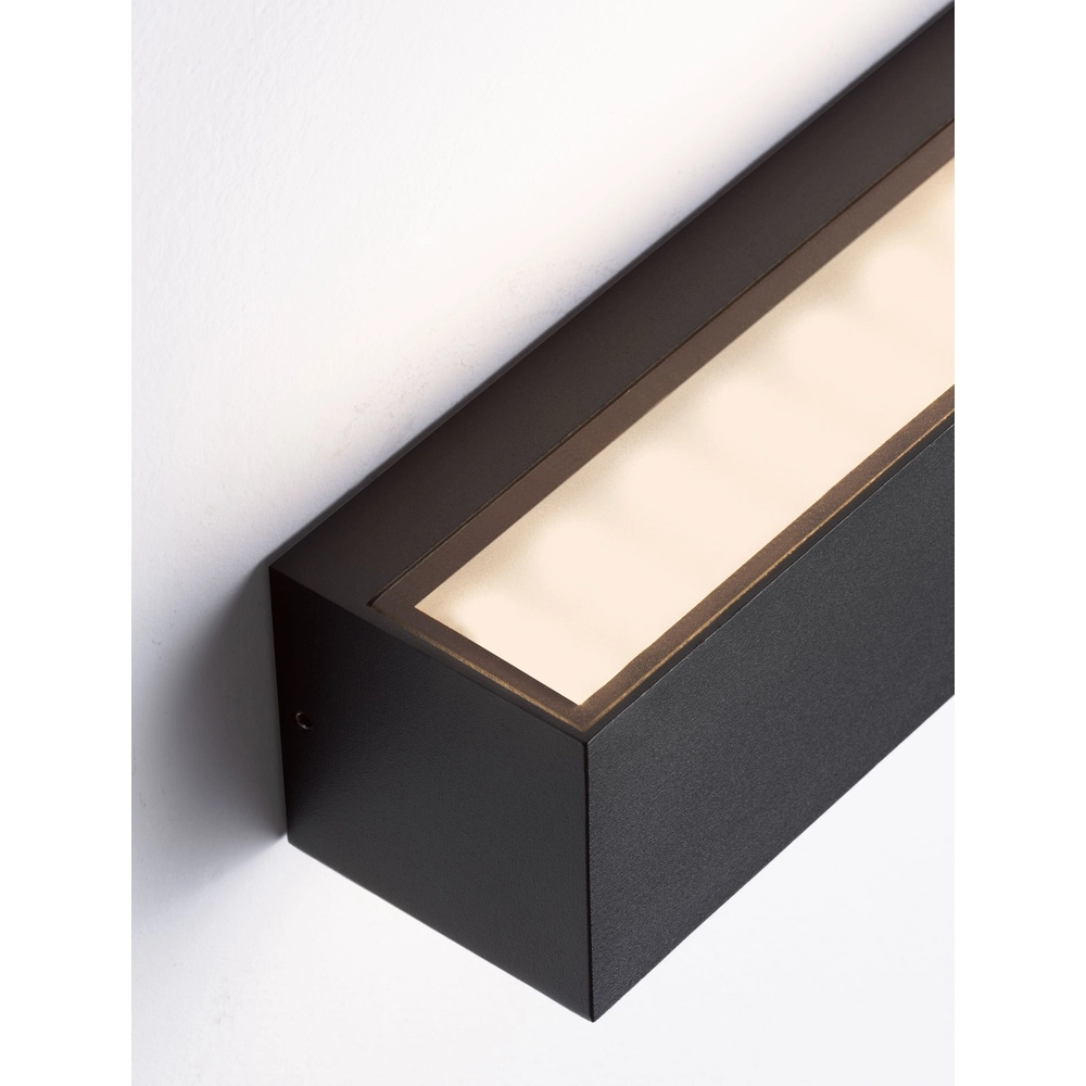 Zwarte wandlamp Flora design Lyora 5212017453532