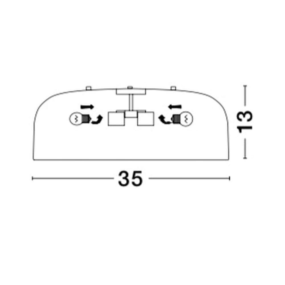 Design plafondlamp Perleto zwart Ø 35cm Lyora 5212017413925
