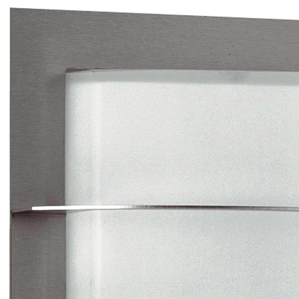 Buitenlamp RVS wand Square 26cm Albert 4007235961911