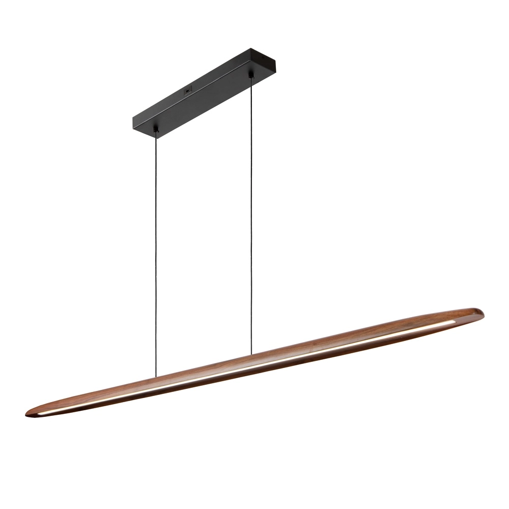Houten hanglamp Langholt 180cm Lucide Vibes 5411212011060