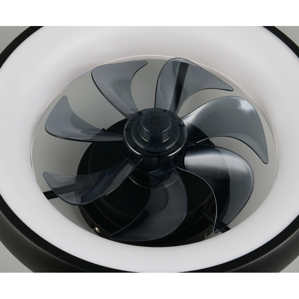 Strakke ventilator Muonio zwart Trio 4017807688221