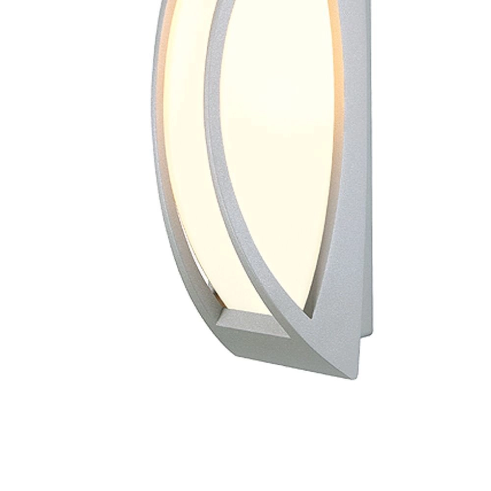 Design buitenlamp Meridian 2 zilvergrijs SLV 4024163105163