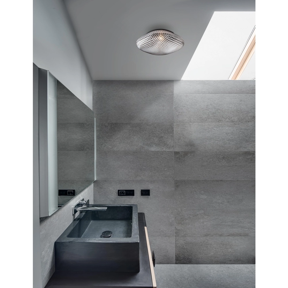 Plafondlamp Sens smoke glas Lyora 5212017411877