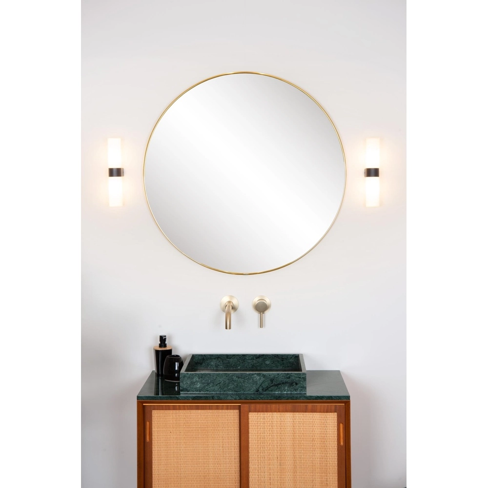 Design wandlamp Jesse dubbel IP44 geschikt voor badkamer Lucide 5411212040411